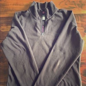 Brown North Face Fleece, Medium